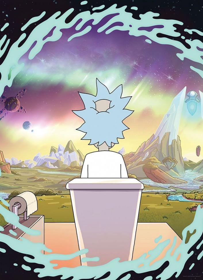 VR-81393 The Op Puzzle Rick and Morty Shy Pooper Puzzle 1,000 pieces - The Op - Titan Pop Culture