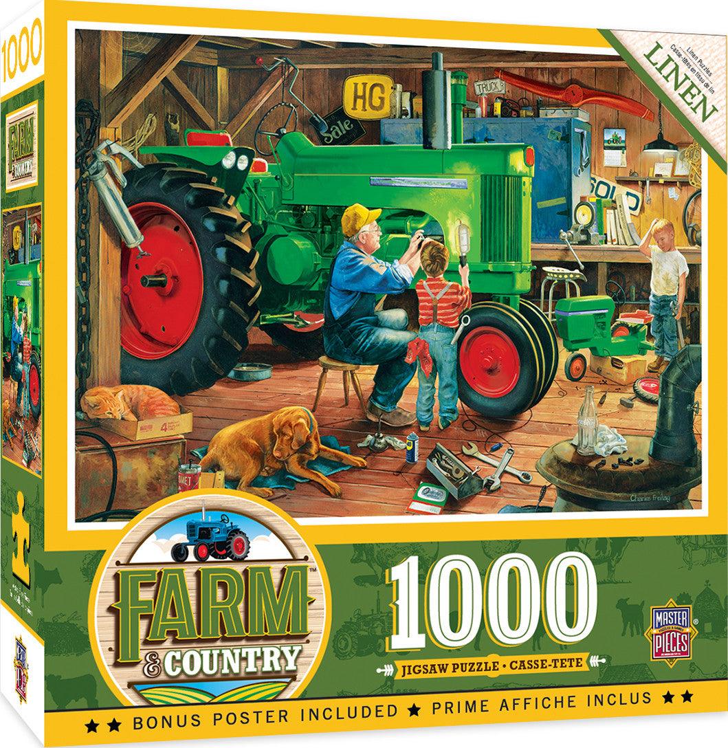 VR-81483 Masterpieces Puzzle Farm and Country the Restoration Puzzle 1,000 pieces - Masterpieces - Titan Pop Culture
