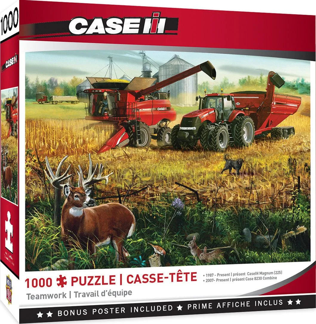 VR-81500 Masterpieces Puzzle Farmall Teamwork Puzzle 1,000 pieces - Masterpieces - Titan Pop Culture