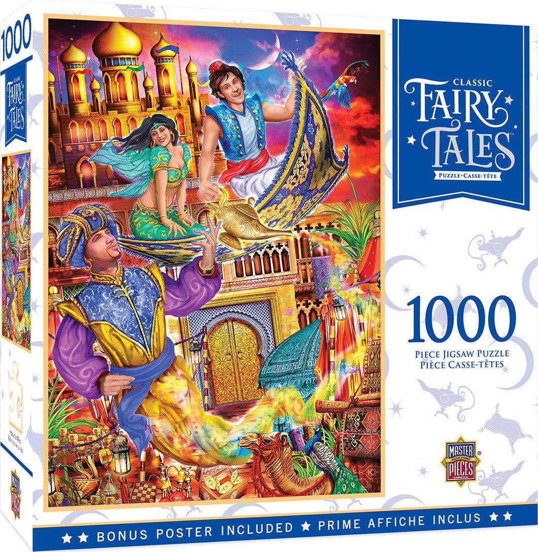 VR-81536 Masterpieces Puzzle Classic Fairy Tales Aladdin Puzzle 1,000 pieces - Masterpieces - Titan Pop Culture