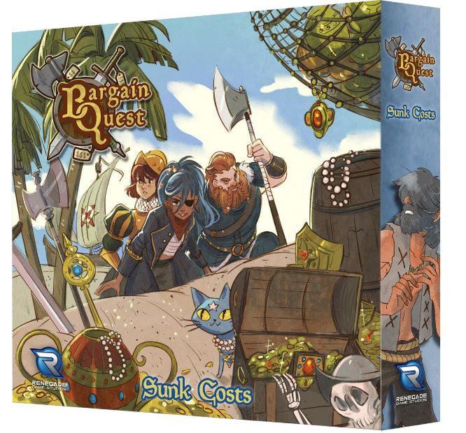 VR-82014 Bargain Quest Sunk Cost Expansion - Renegade Game Studios - Titan Pop Culture