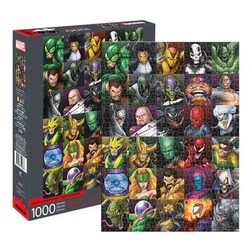 Aquarius Puzzle Marvel Villains Collage Puzzle 1