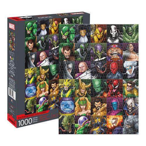 VR-82350 Aquarius Puzzle Marvel Villains Collage Puzzle 1,000 pieces - Aquarius - Titan Pop Culture