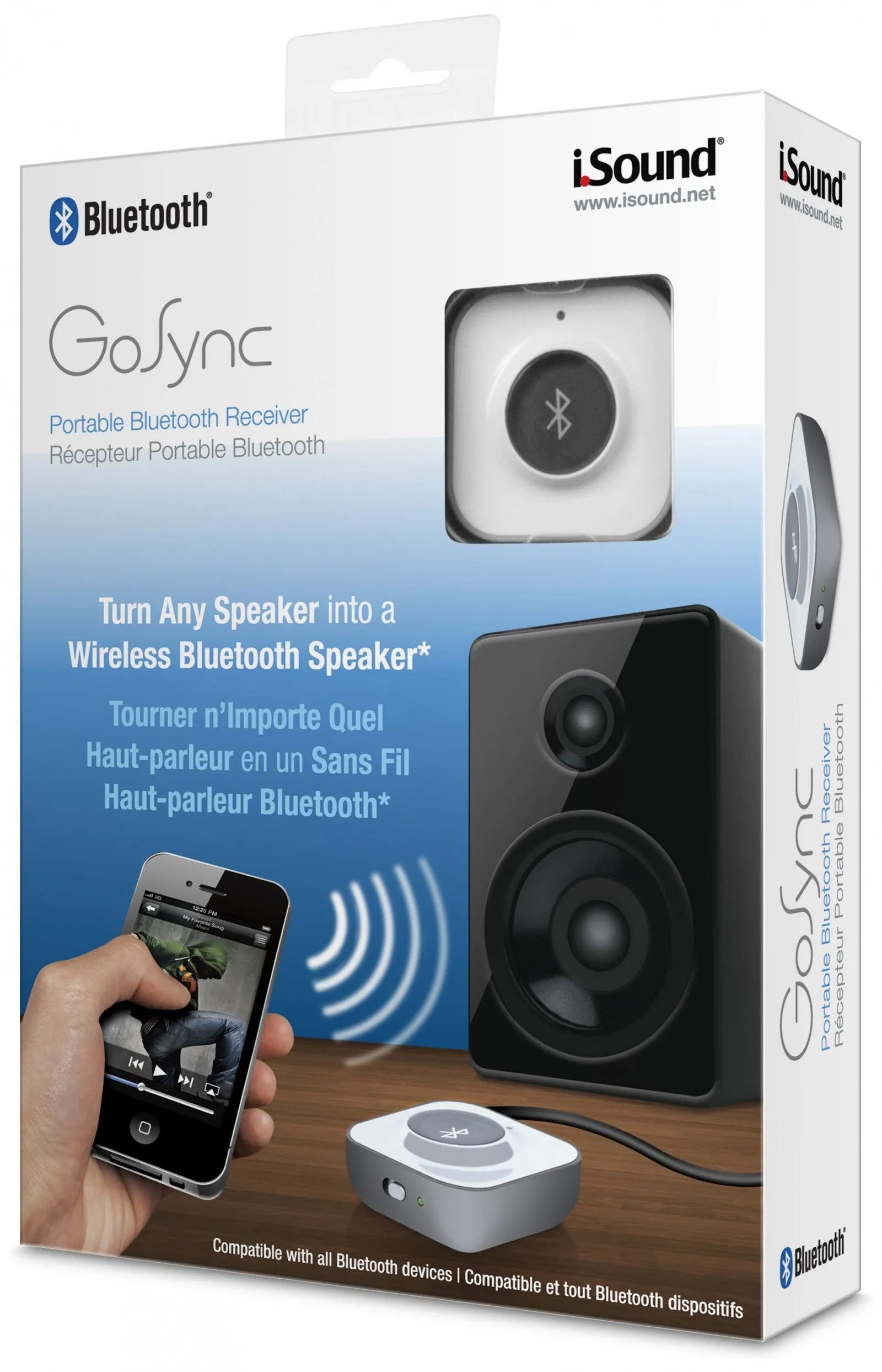 iSound Bluetooth Wireless Gosync - White