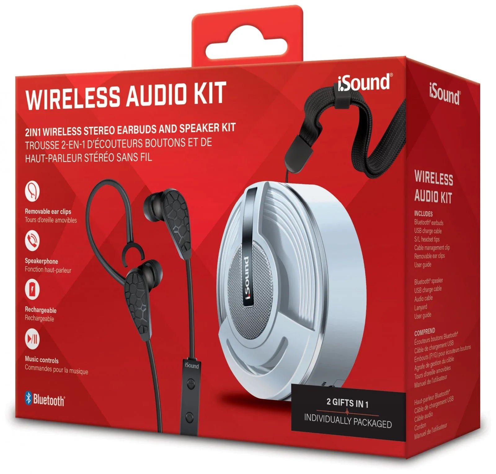 iSound Bluetooth Wireless Audio Kit - White