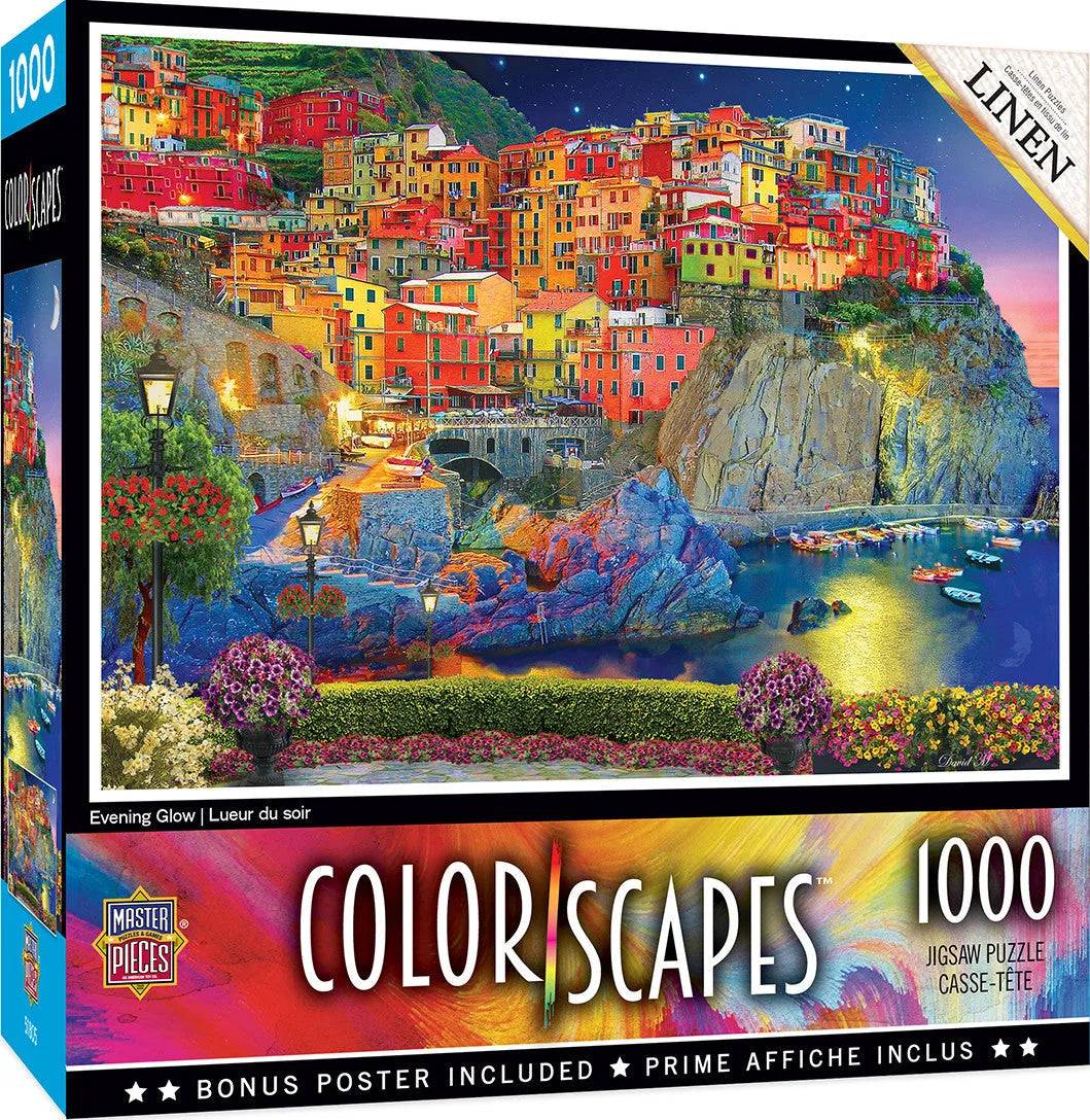 Masterpieces Puzzle Colorscapes Evening Glow Puzzle 1