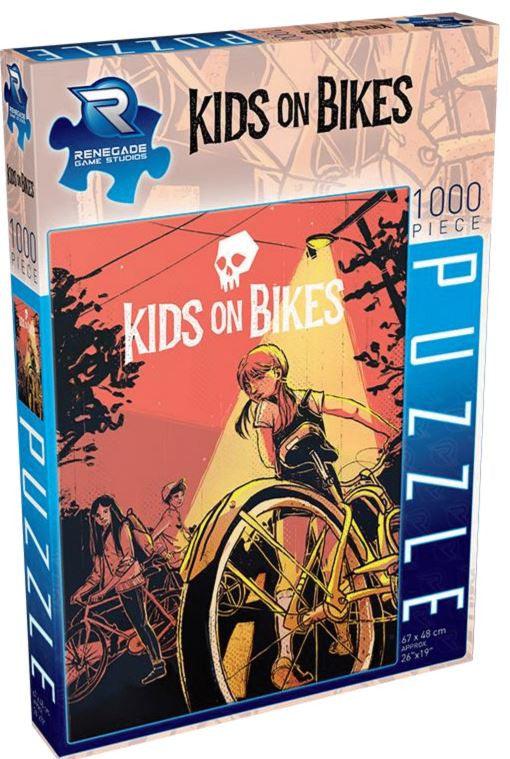 VR-83858 Renegade Games Puzzle Kids on Bikes Puzzle 1,000 pieces - Renegade Game Studios - Titan Pop Culture