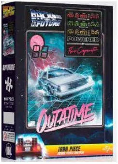 VR-83952 Impact Puzzle Back to the Future OutaTime 1000 pieces - Impact Puzzles - Titan Pop Culture