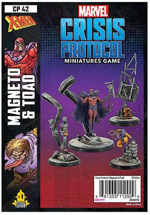 VR-83967 Marvel Crisis Protocol Magneto and Toad - Atomic Mass Games - Titan Pop Culture