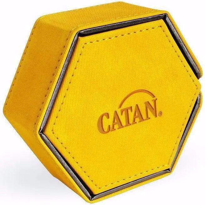 VR-85308 Gamegenic Catan Accessories Yellow Dice Hexatower - Gamegenic - Titan Pop Culture