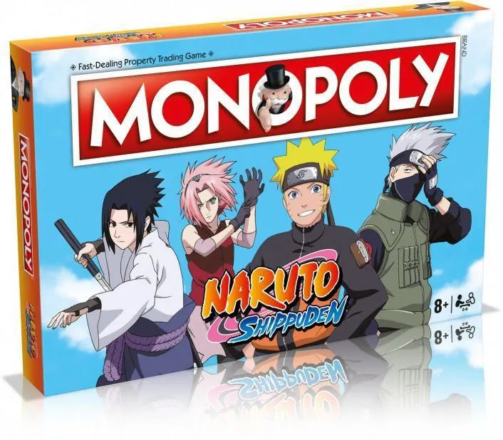 VR-86010 Naruto Monopoly - Winning Moves - Titan Pop Culture