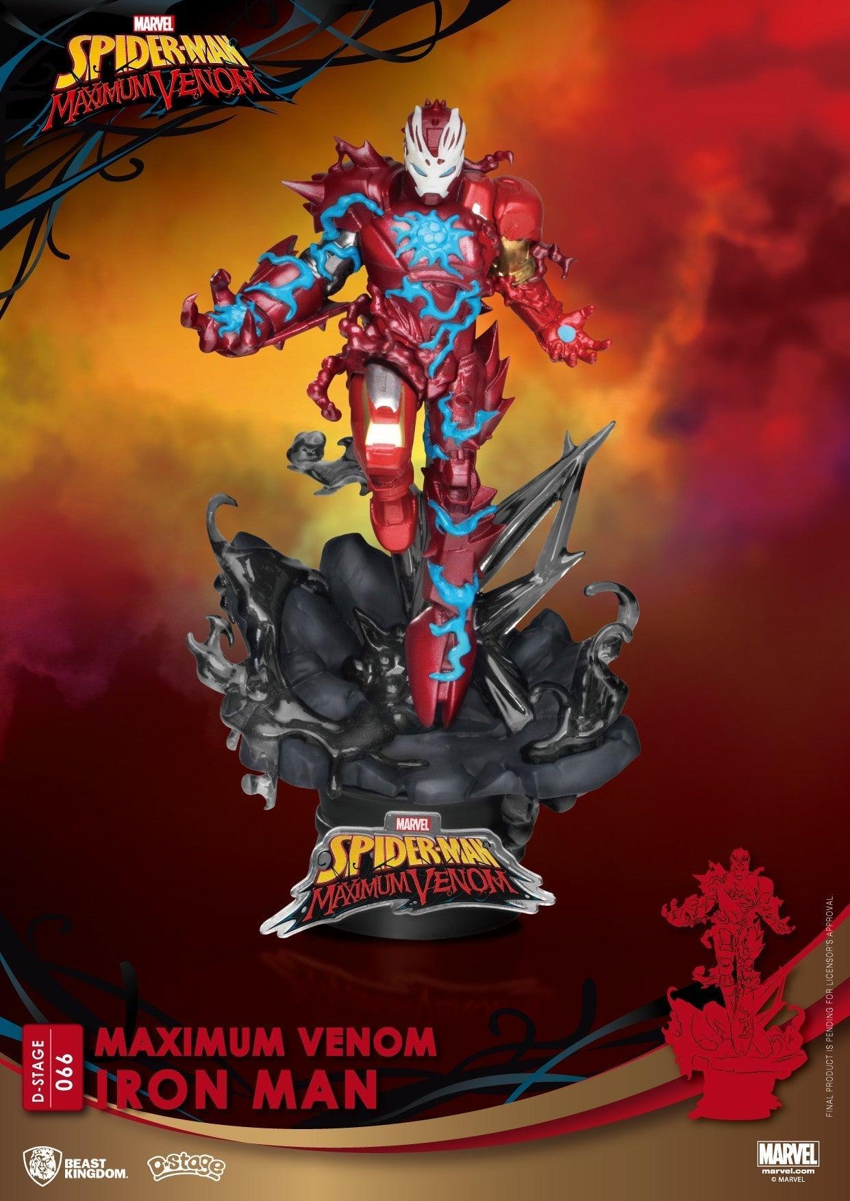 VR-86119 Beast Kingdom D Stage Maximum Venom Iron Man - Beast Kingdom - Titan Pop Culture
