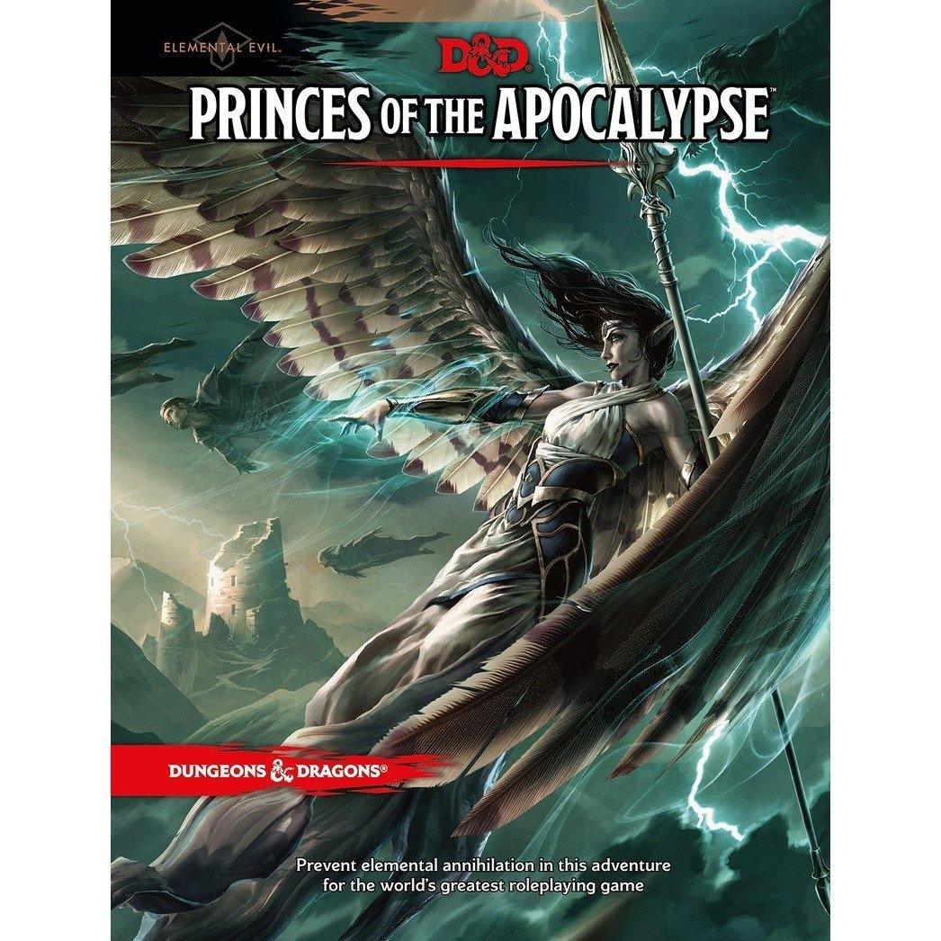 VR-87488 D&D Dungeons & Dragons Elemental Evil Princes of the Apocalypse Hardcover - Wizards of the Coast - Titan Pop Culture