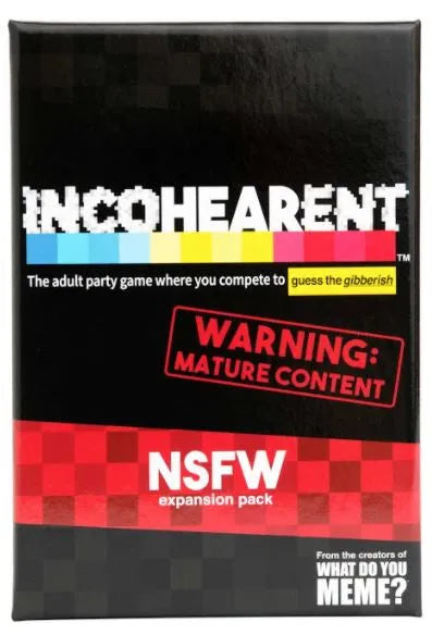 Incohearent NSFW Expansion Pack(Do not sell on online marketplaces)