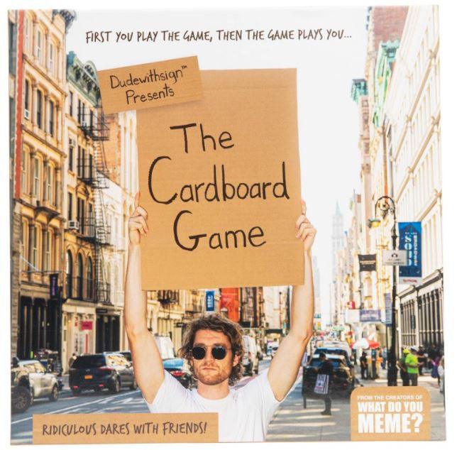 VR-88051 Dudewithsign Presents: The Cardboard Game (Do not sell on online marketplaces) - What Do You Meme - Titan Pop Culture