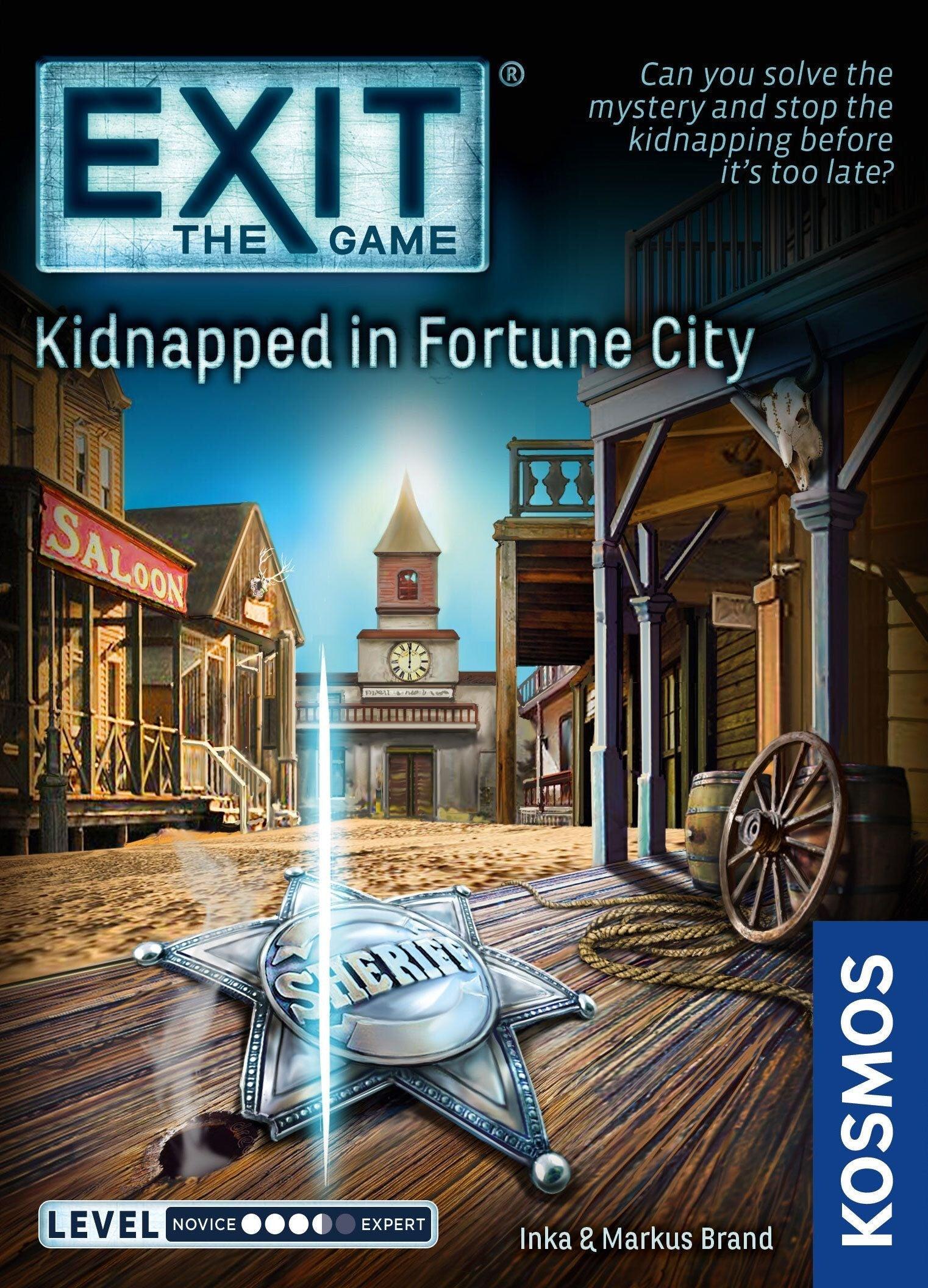 VR-88087 Exit the Game The Dastardly Kidnapping in Fortune City - Kosmos - Titan Pop Culture