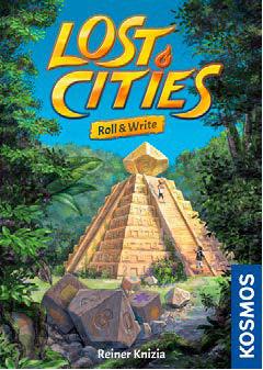 VR-88127 Lost Cities Roll and Write - Kosmos - Titan Pop Culture