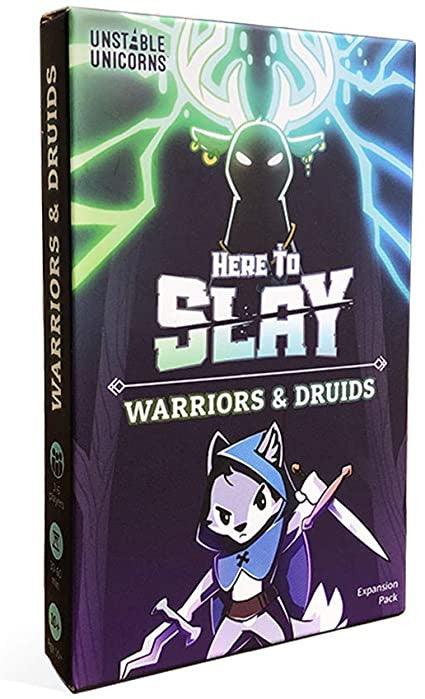 VR-88395 Here to Slay Warriors and Druids Expansion - Tee Turtle - Titan Pop Culture