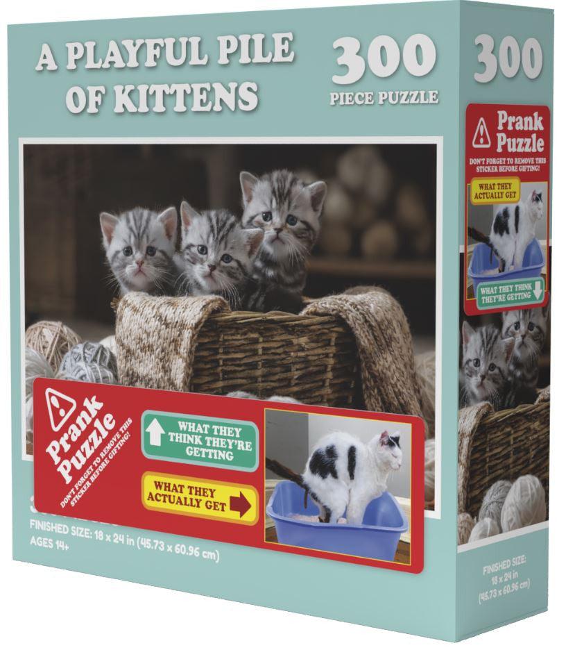 VR-89045 Doing Things Cats Prank Puzzle 300 pieces - Wilder Games - Titan Pop Culture