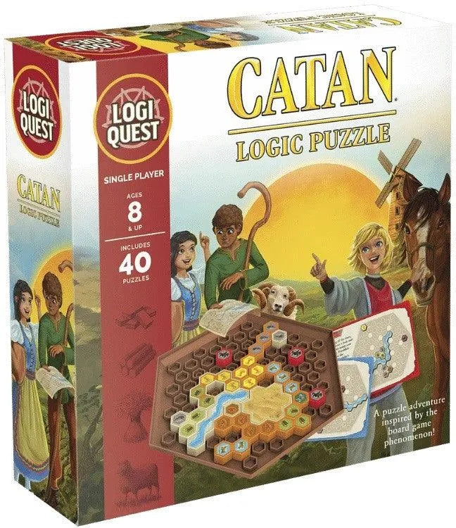 VR-89182 Logiquest Catan Logic Puzzle - Logiquest - Titan Pop Culture