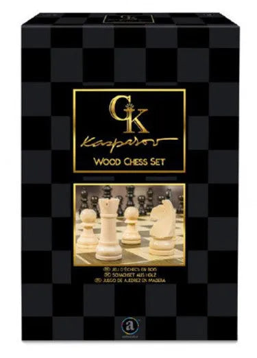 Kasparov Chess Set Wood