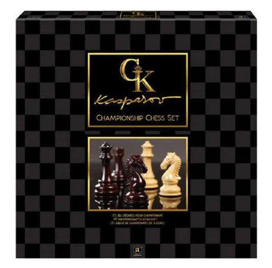 VR-90714 Kasparov Chess Set Championship Chess - Kasparov - Titan Pop Culture