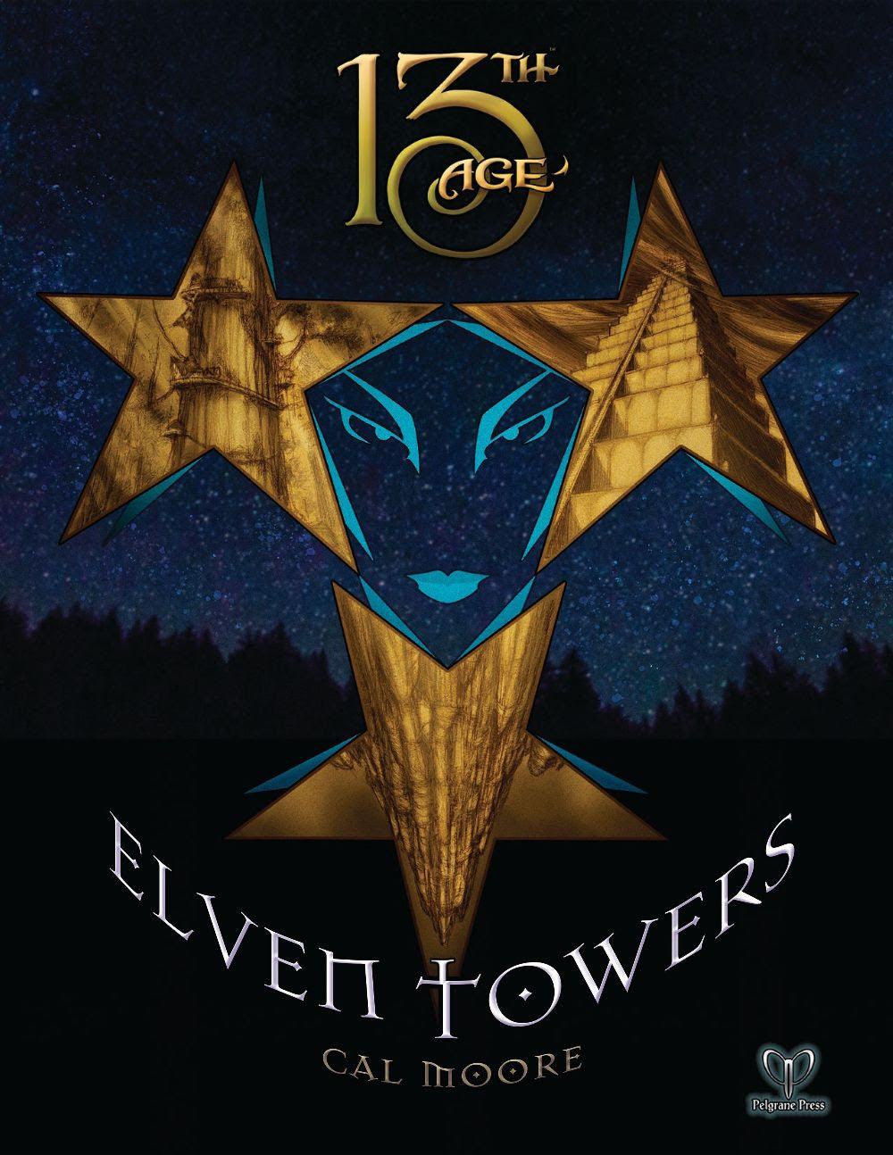 VR-90728 13th Age RPG - Elven Towers Adventure - Pelgrane Press - Titan Pop Culture