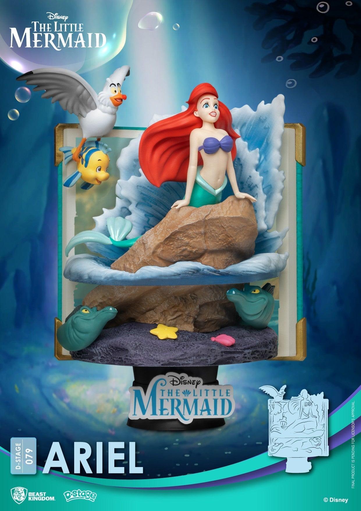 VR-90980 Beast Kingdom D Stage Story Book Series The Little Mermaid Ariel - Beast Kingdom - Titan Pop Culture
