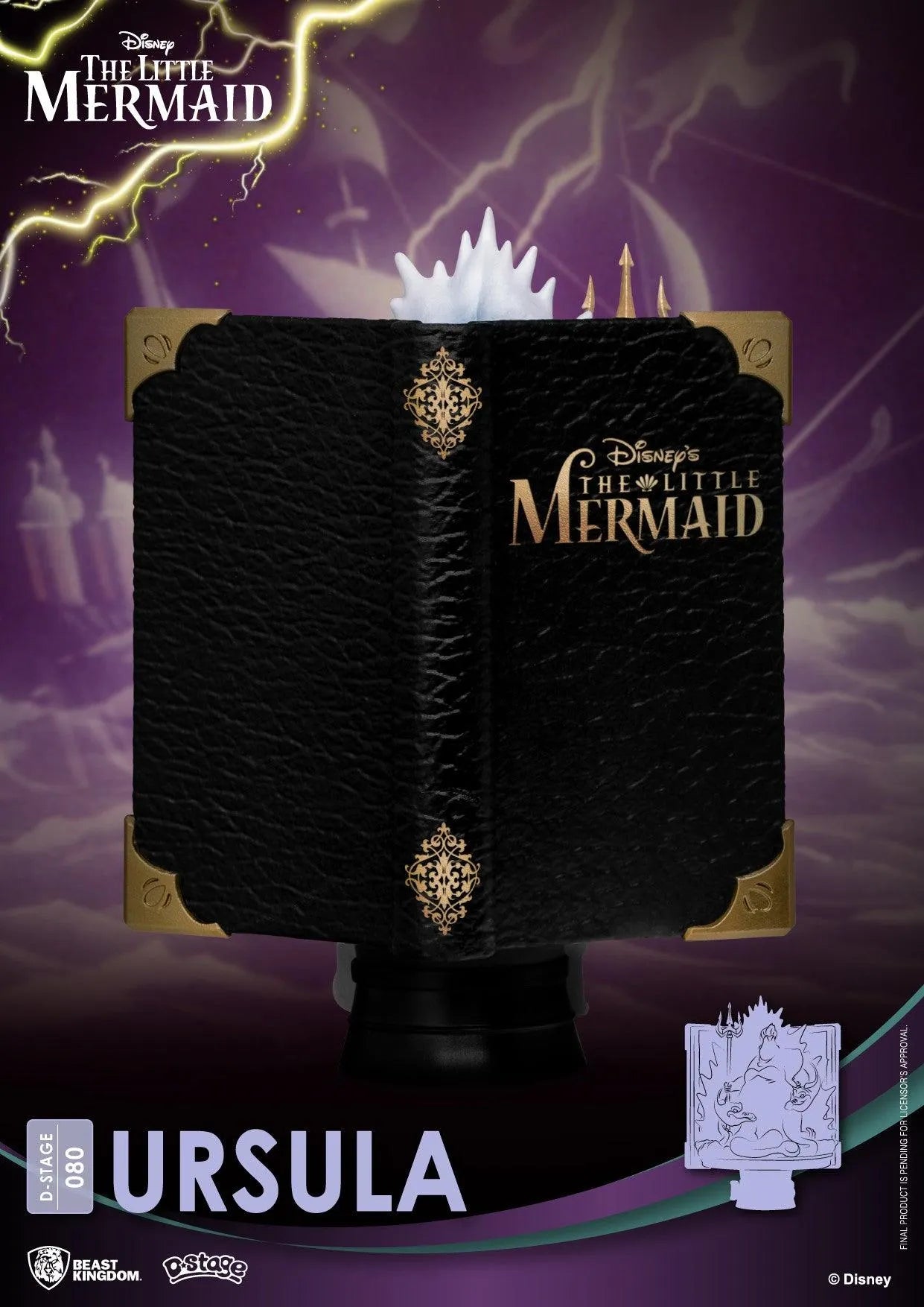 VR-90981 Beast Kingdom D Stage Story Book Series The Little Mermaid Ursula (Closed Box Packaging) - Beast Kingdom - Titan Pop Culture