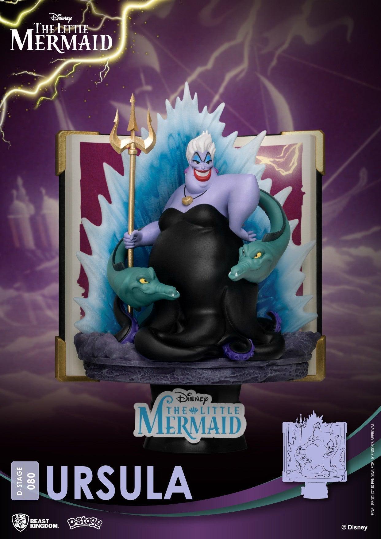 VR-90981 Beast Kingdom D Stage Story Book Series The Little Mermaid Ursula (Closed Box Packaging) - Beast Kingdom - Titan Pop Culture