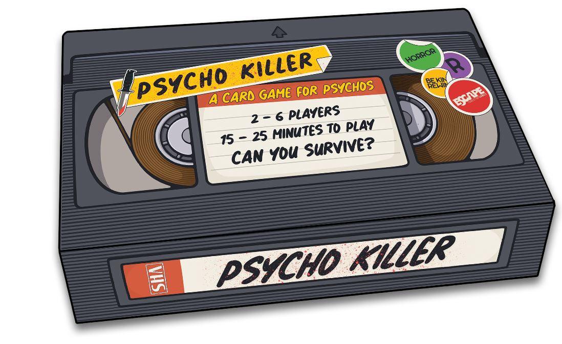 VR-91161 Psycho Killer A Card Game For Psychos - Escape Tabletop Games - Titan Pop Culture