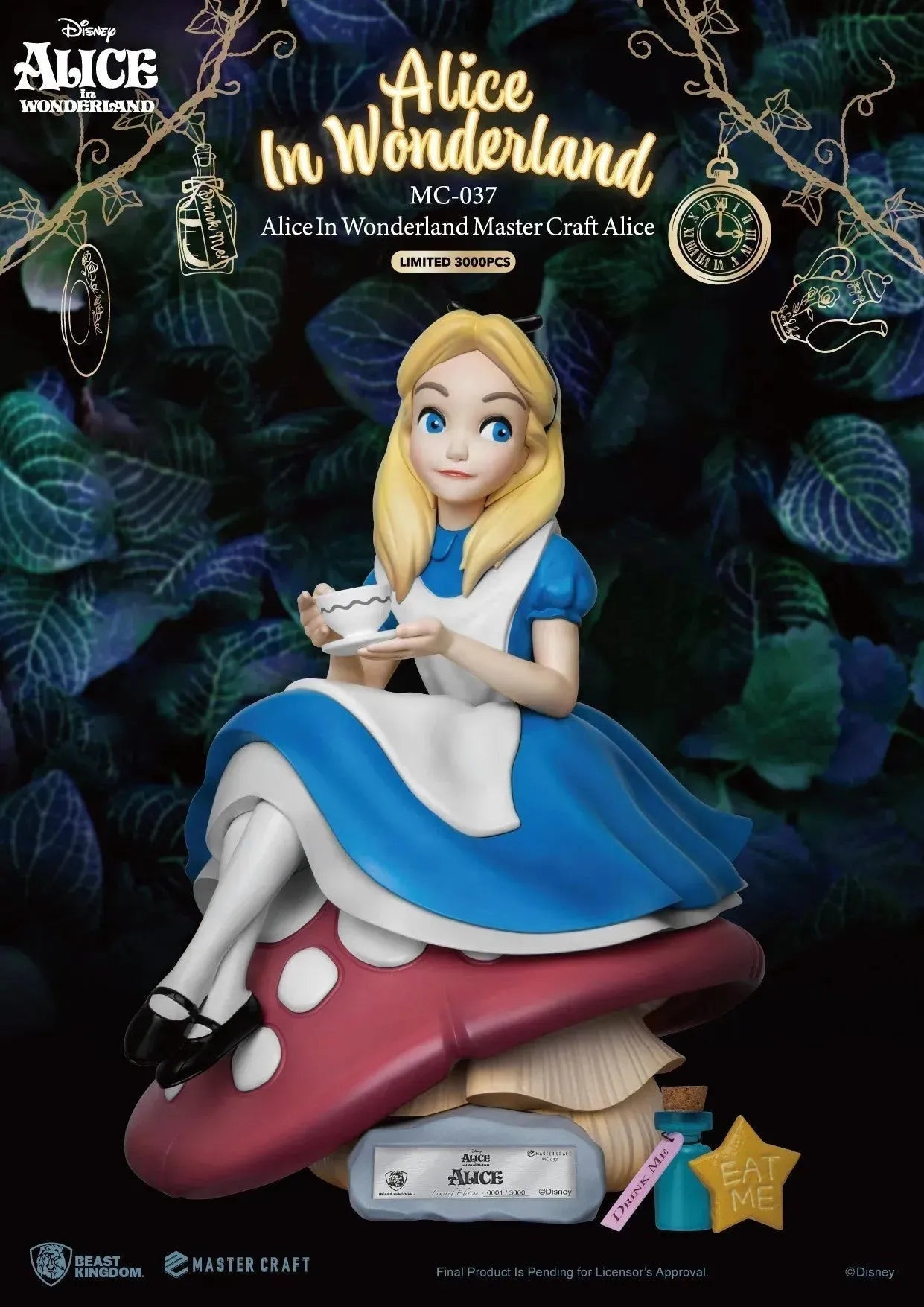 VR-91299 Beast Kingdom Master Craft Alice in Wonderland Alice - Beast Kingdom - Titan Pop Culture