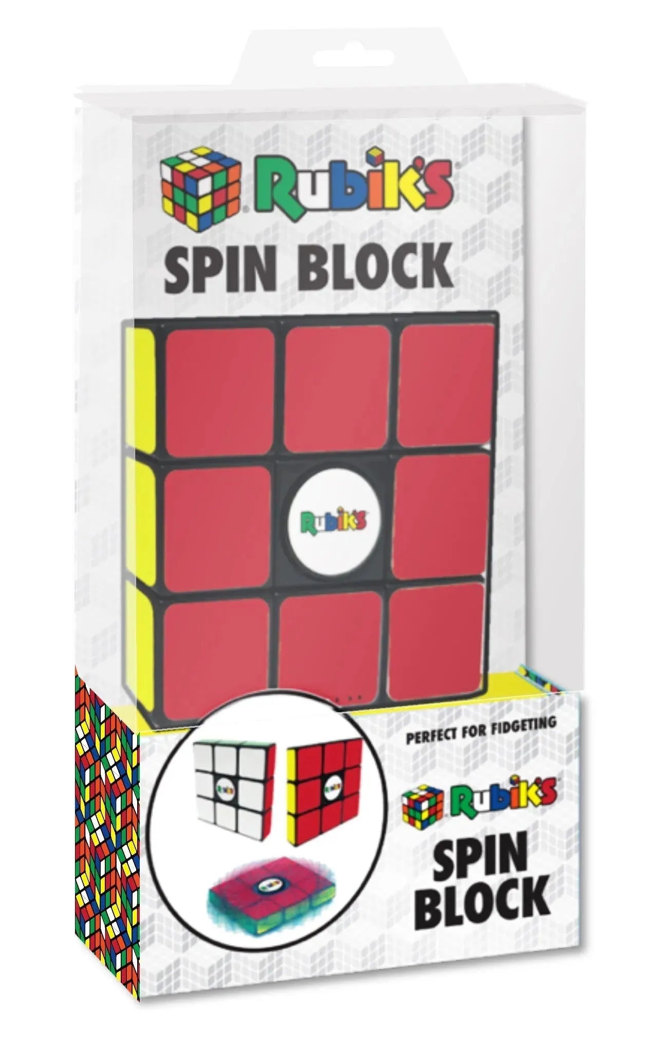 VR-91401 Rubiks Spin Block Red - Rubiks - Titan Pop Culture