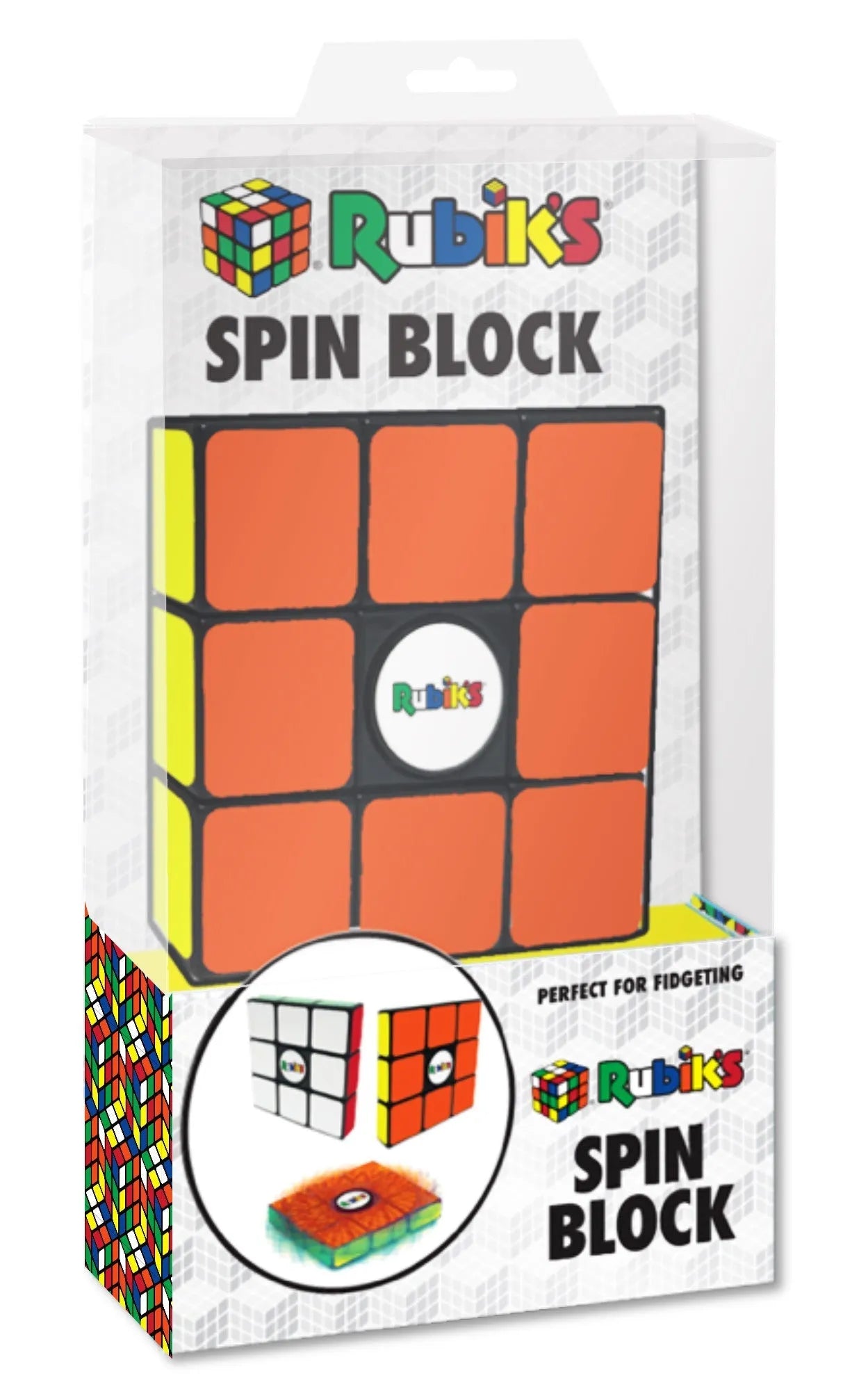 VR-91403 Rubiks Spin Block Orange - Rubiks - Titan Pop Culture