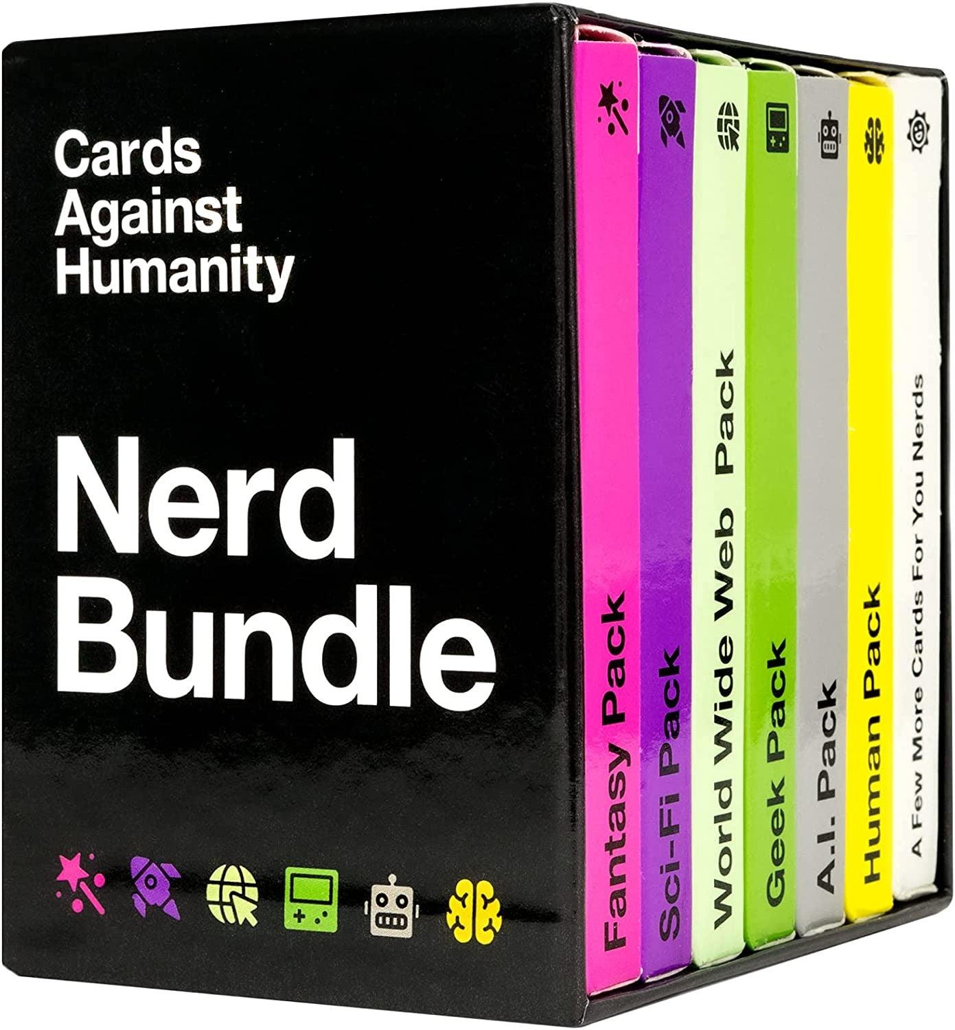 VR-91430 Cards Against Humanity Nerd Bundle - Cards Against Humanity - Titan Pop Culture