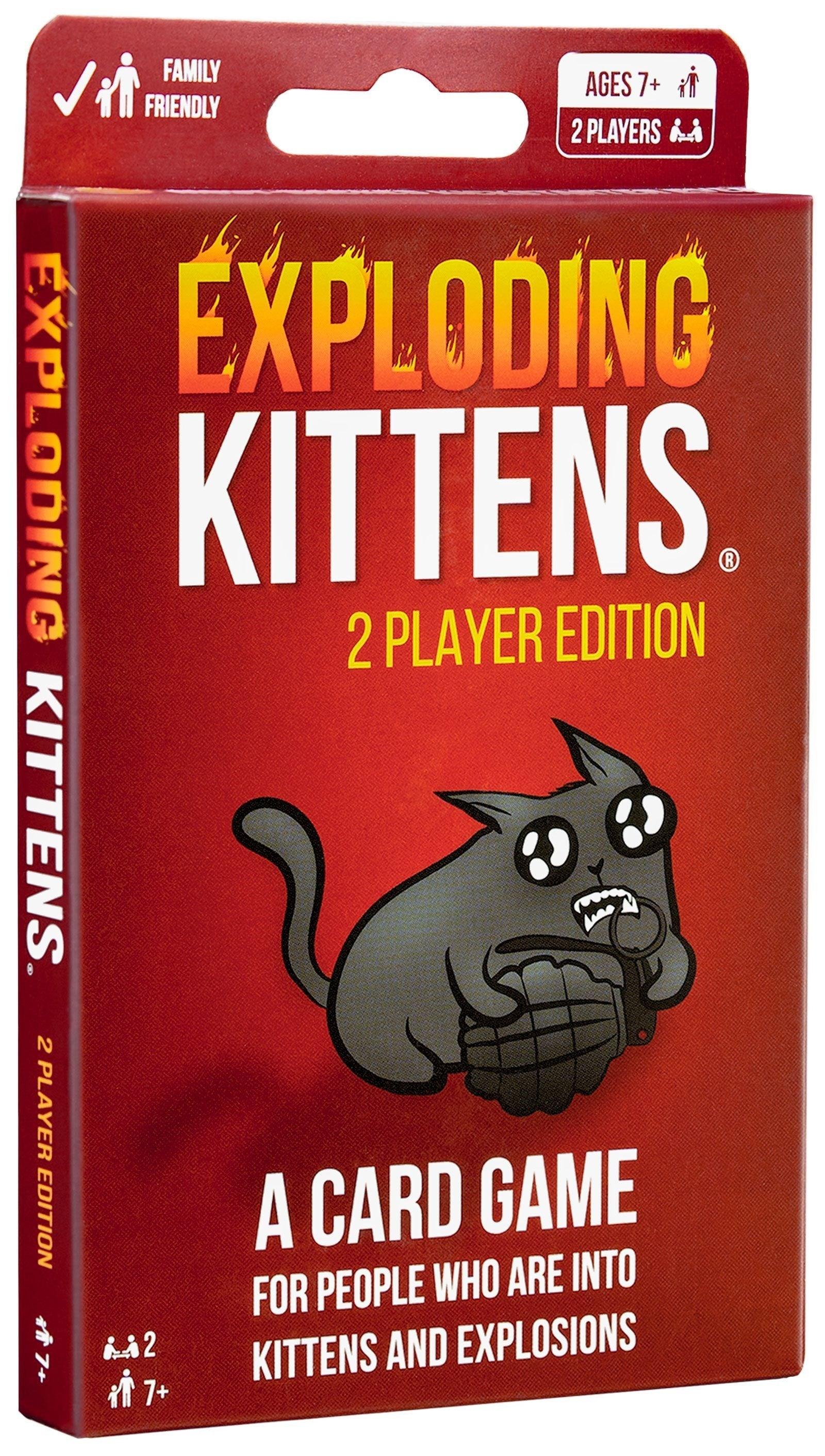 VR-91464 Exploding Kittens 2 Player Edition - Exploding Kittens - Titan Pop Culture