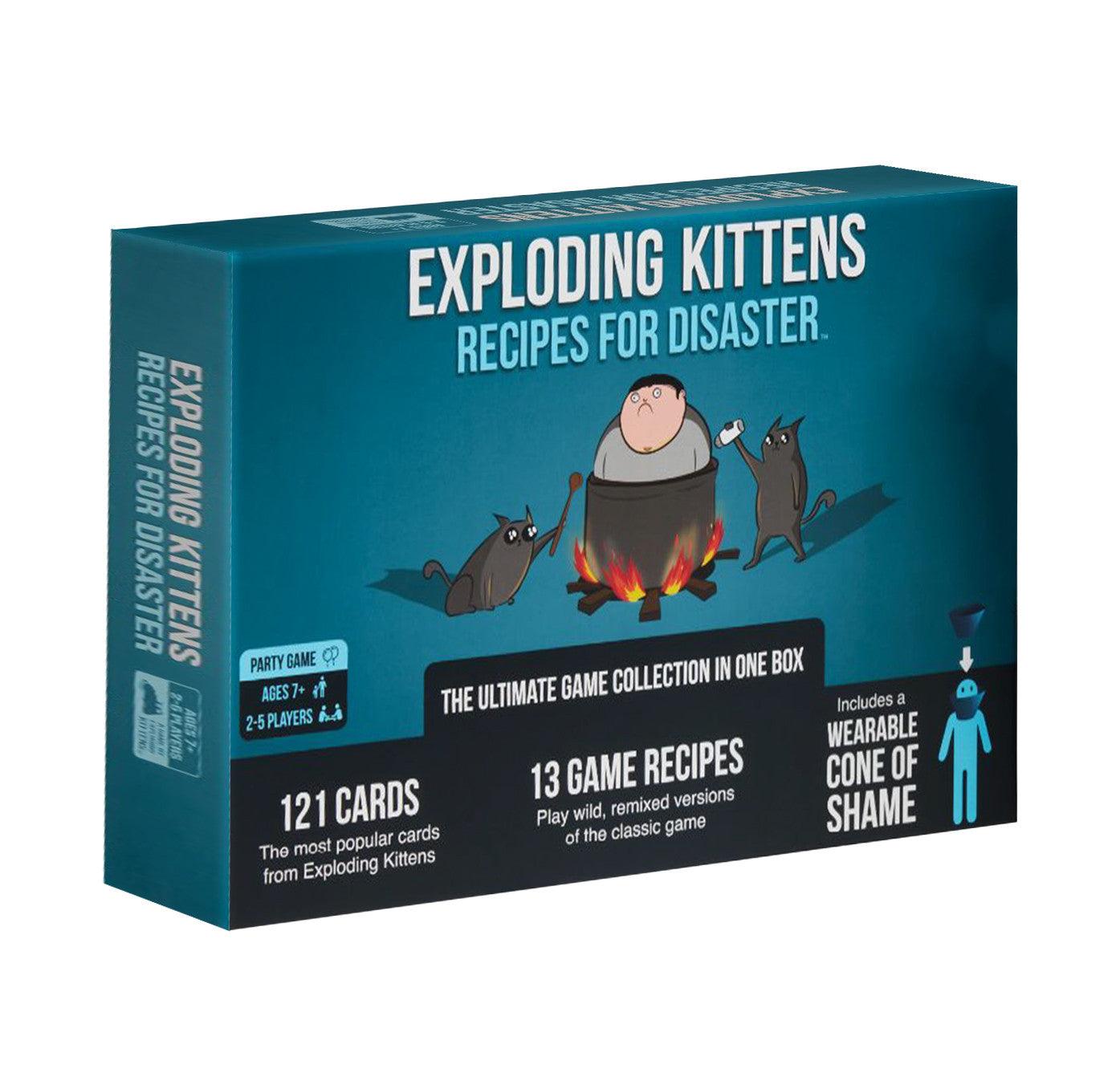 VR-91465 Exploding Kittens Recipes For Disaster - Exploding Kittens - Titan Pop Culture