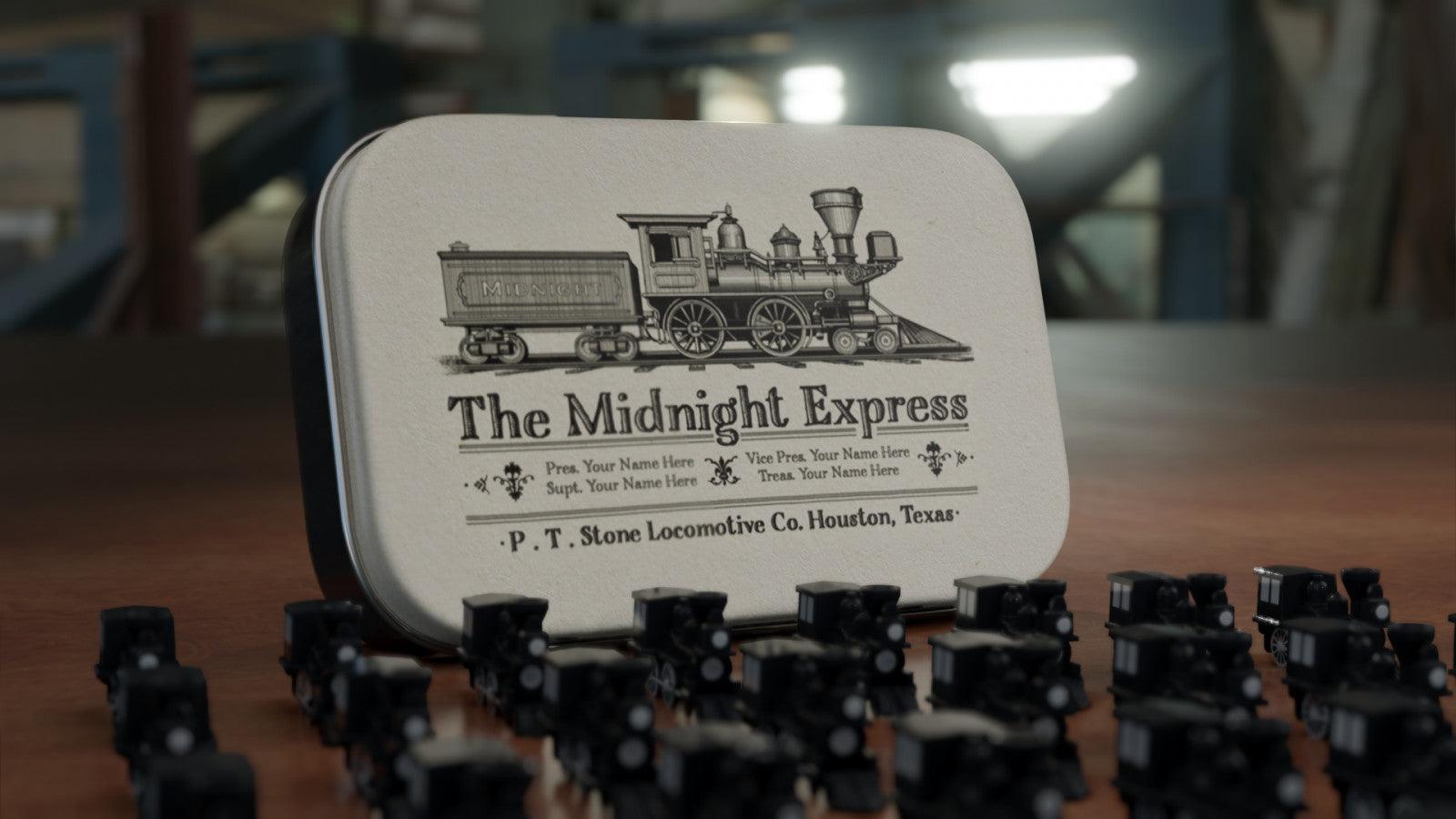 VR-92336 Deluxe Board Game Train Sets - The Midnight Express - Little Plastic Train - Titan Pop Culture