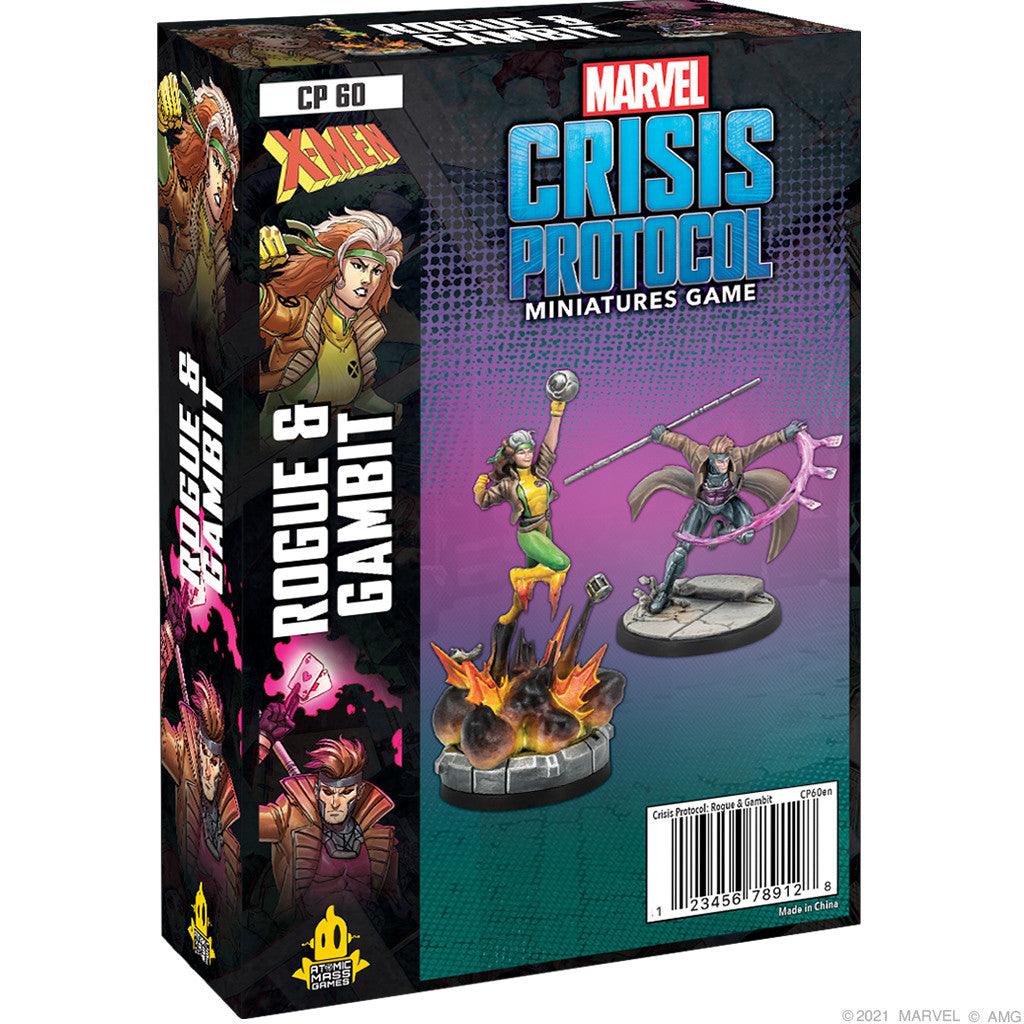 VR-92461 Marvel Crisis Protocol Rogue and Gambit - Atomic Mass Games - Titan Pop Culture