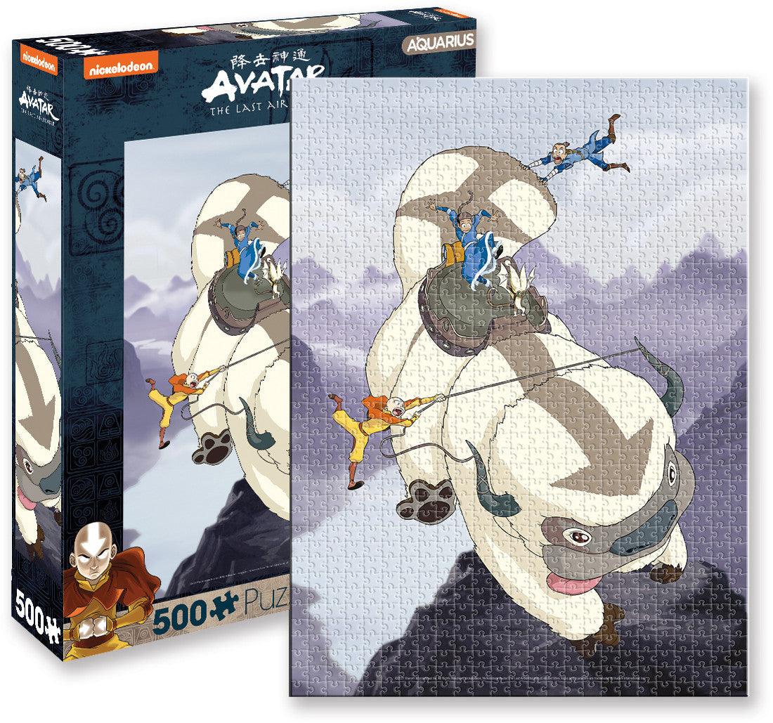VR-92649 Aquarius Puzzle Avatar the Last Airbender Appa and Gang Puzzle 500 pieces - Aquarius - Titan Pop Culture