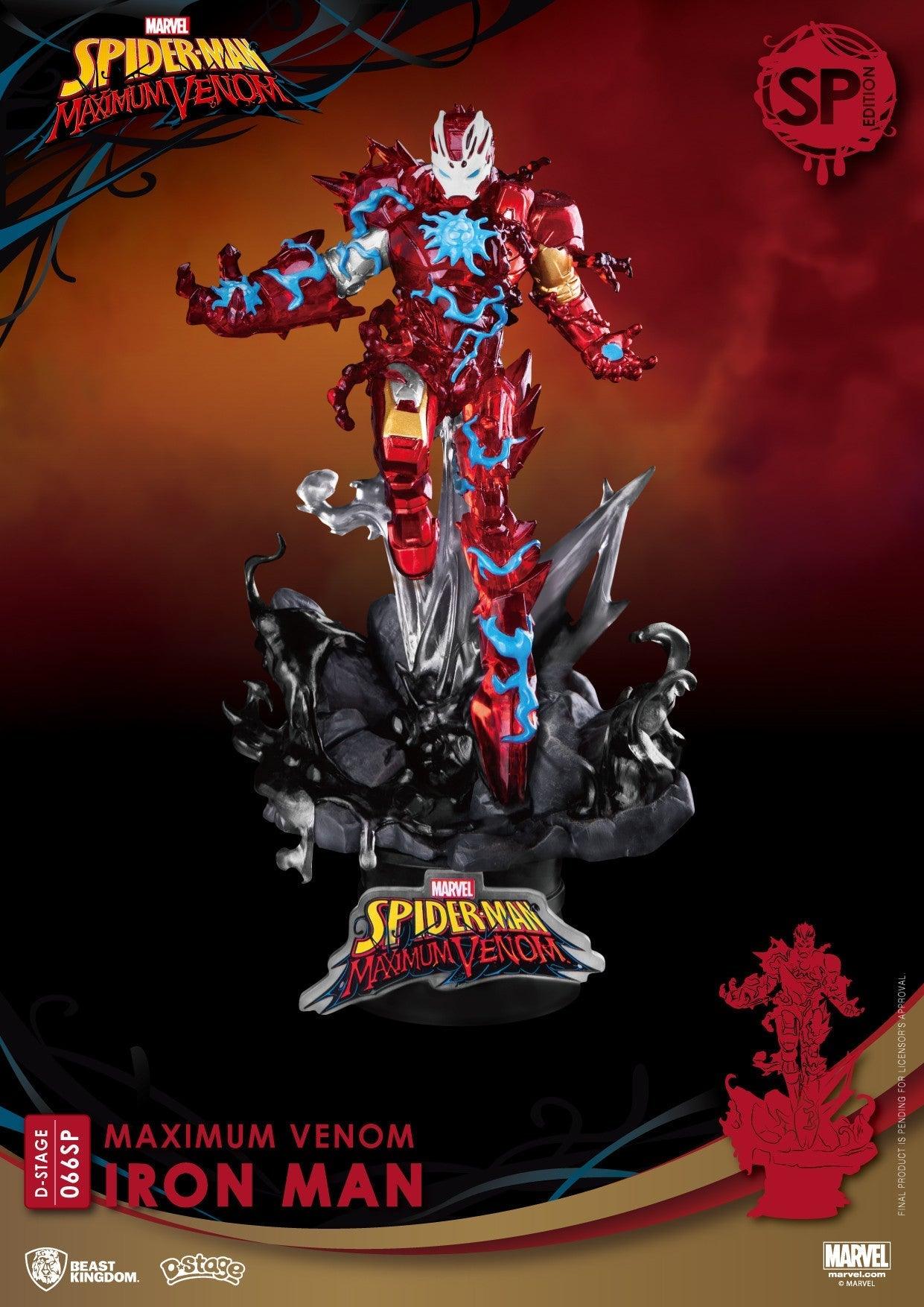 VR-93323 Beast Kingdom D Stage Maximum Venom Iron Man Special Edition - Beast Kingdom - Titan Pop Culture