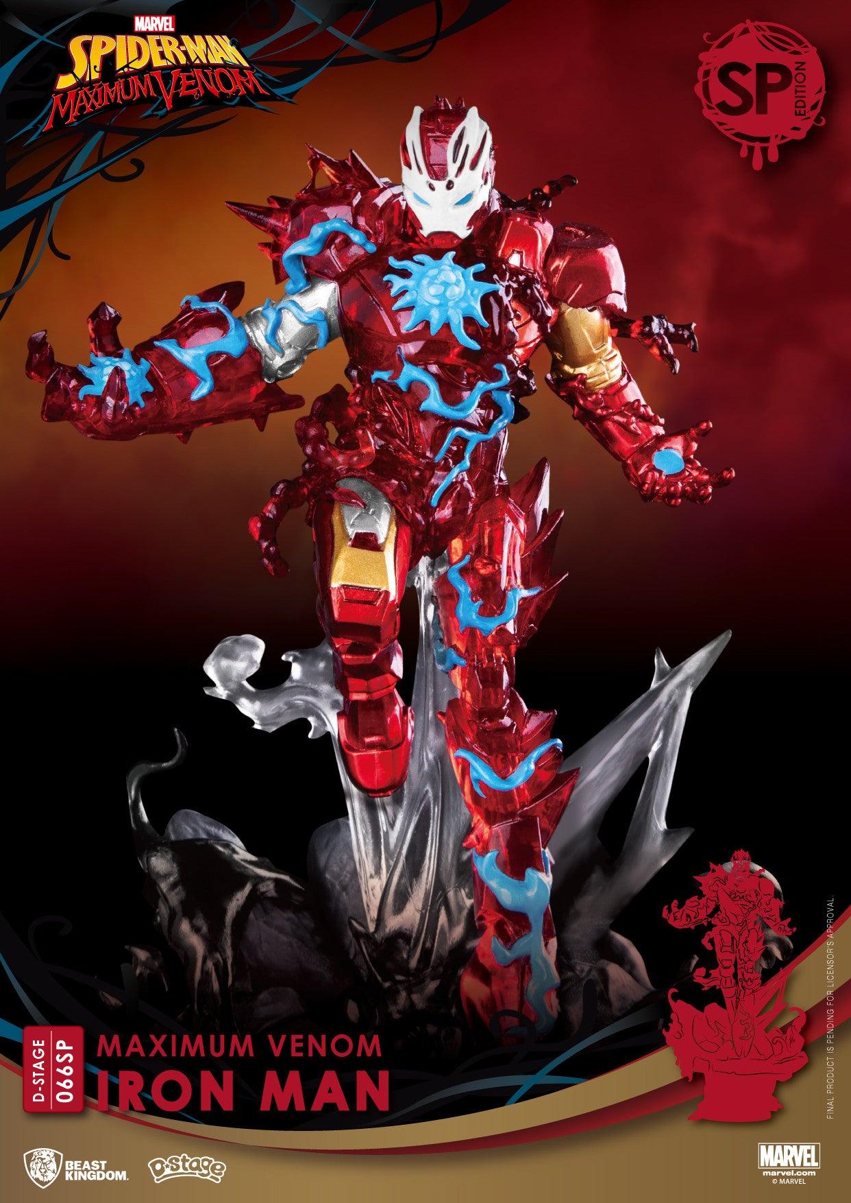 VR-93323 Beast Kingdom D Stage Maximum Venom Iron Man Special Edition - Beast Kingdom - Titan Pop Culture