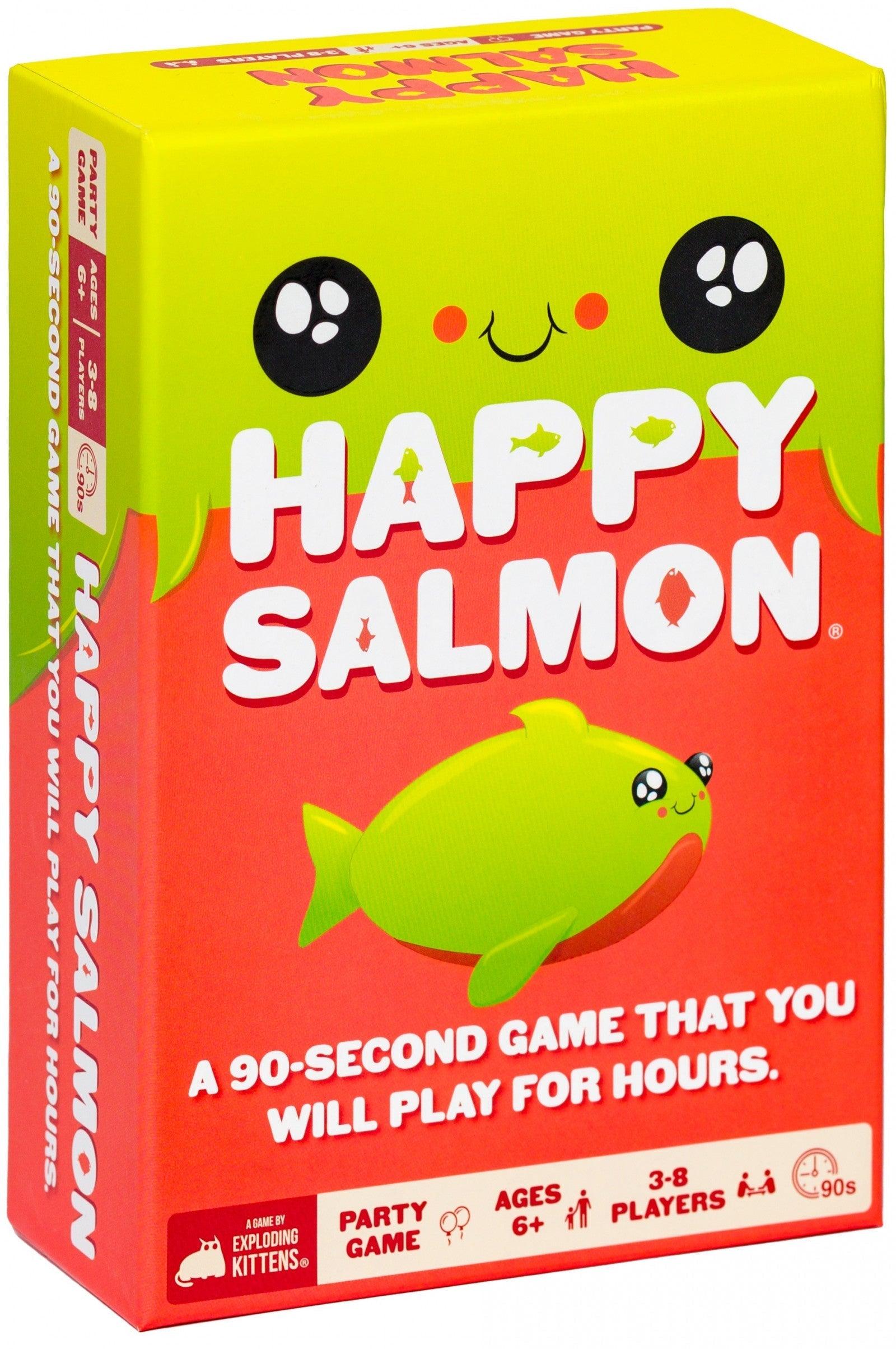 VR-93842 Happy Salmon (By Exploding Kittens) - Exploding Kittens - Titan Pop Culture