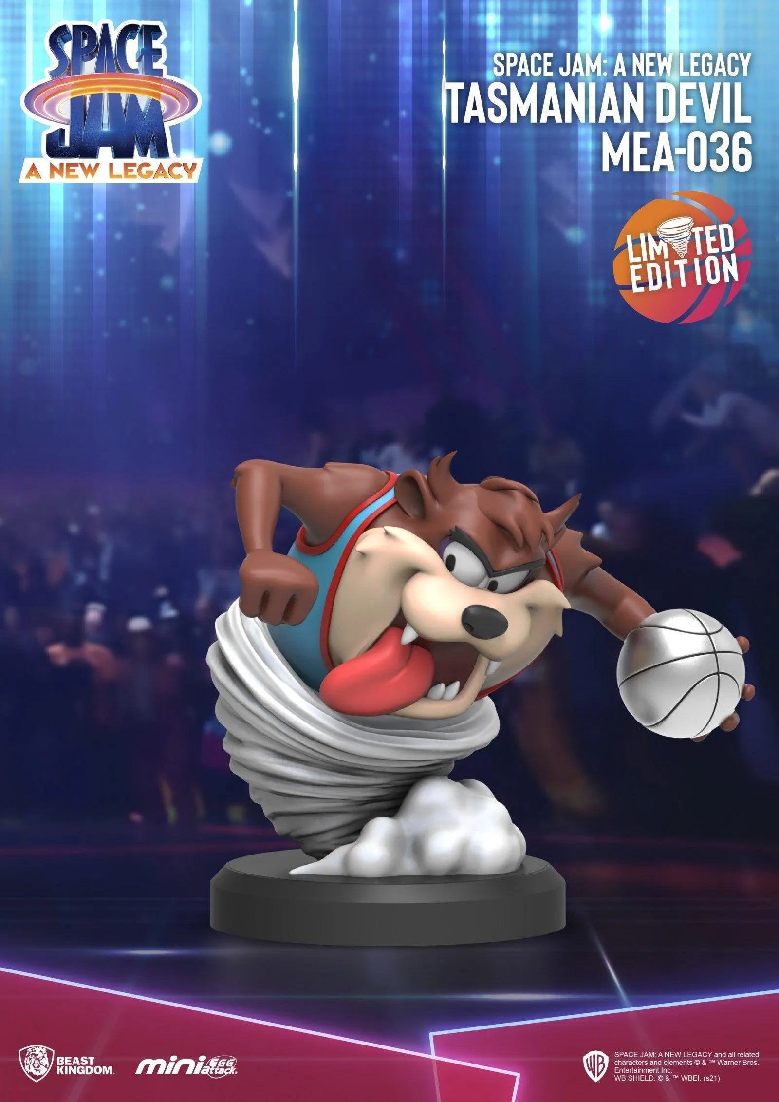 VR-94107 Beast Kingdom Mini Egg Attack Space Jam a New Legacy Taz Limited Edition - Beast Kingdom - Titan Pop Culture