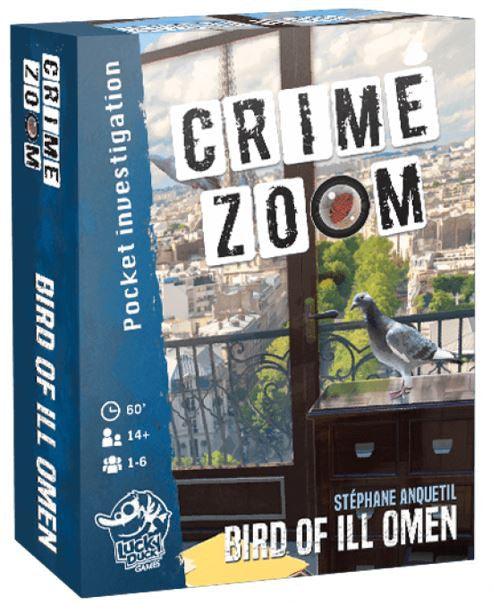 VR-94300 Crime Zoom Case 2 - Bird of Ill Omen - Lucky Duck Games - Titan Pop Culture