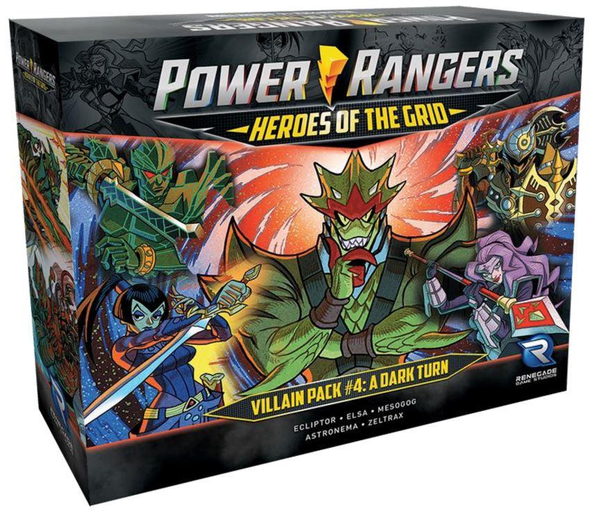 VR-94325 Power Rangers Heroes of the Grid - Villain Pack #4 A Dark Turn - Renegade Game Studios - Titan Pop Culture