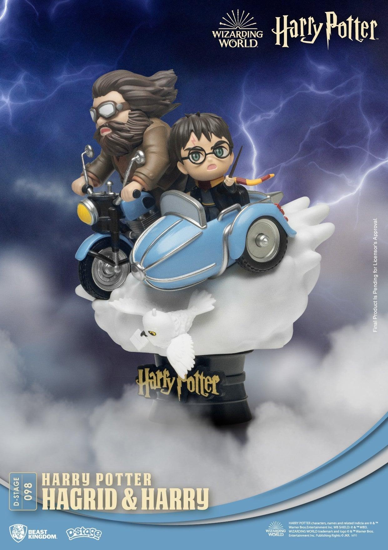 VR-94346 Beast Kingdom D Stage Harry Potter Hagrid and Harry Potter - Beast Kingdom - Titan Pop Culture