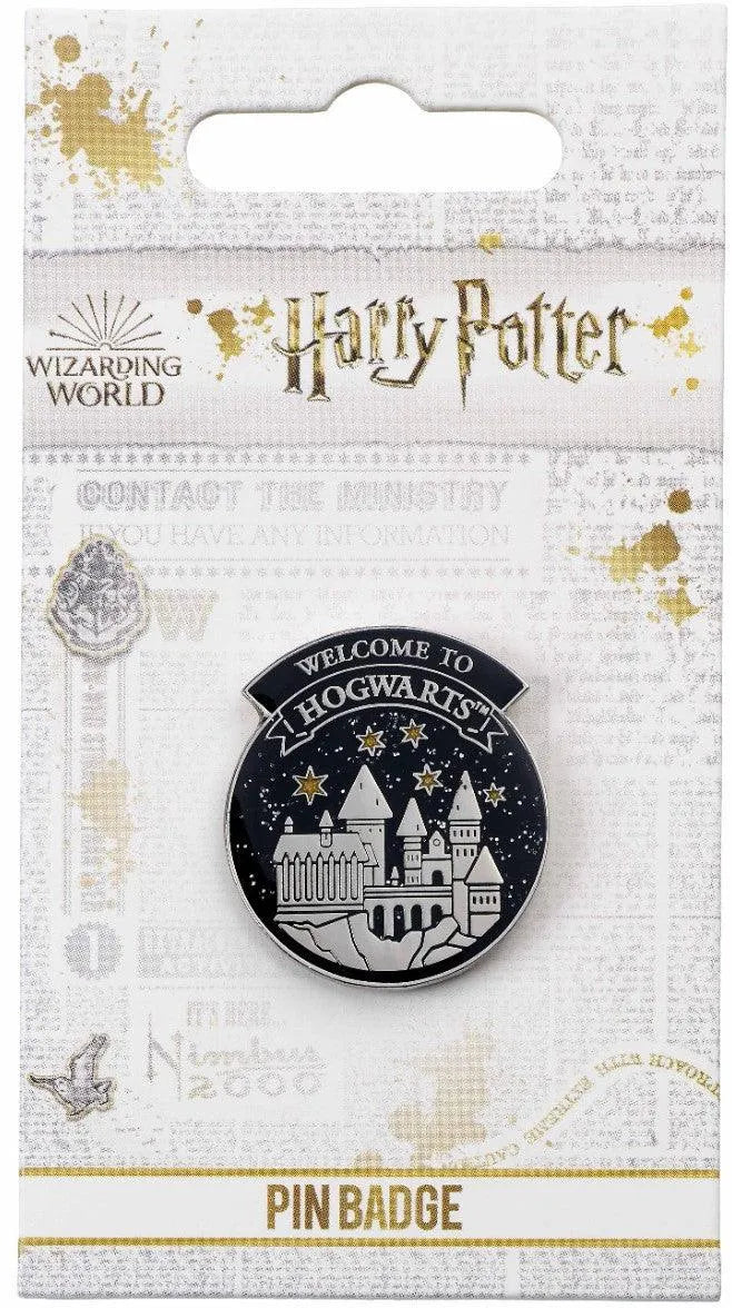 VR-94578 Harry Potter Pin Badge Welcome to Hogwarts - The Carat Shop - Titan Pop Culture