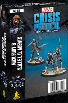 VR-94585 Marvel Crisis Protocol Nick Fury JR and Shield Agents - Atomic Mass Games - Titan Pop Culture