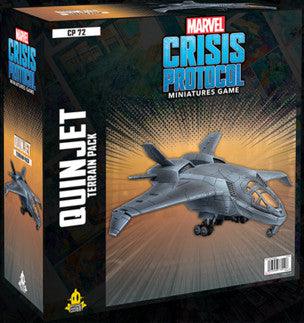 VR-94586 Marvel Crisis Protocol Quinjet Terrain Pack - Atomic Mass Games - Titan Pop Culture